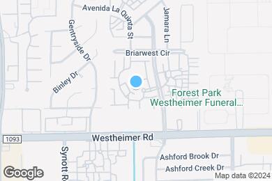 Map image of the property - 2400 Briarwest Apartments