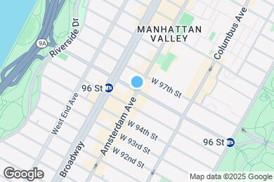 Map image of the property - W. W 96th St
