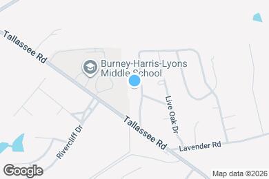 Map image of the property - 205 Rustwood Dr