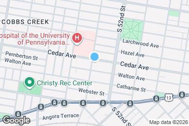 Map image of the property - 5252 Cedar Ave