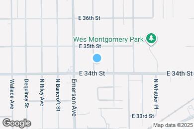 Map image of the property - 3409 N Leland Ave