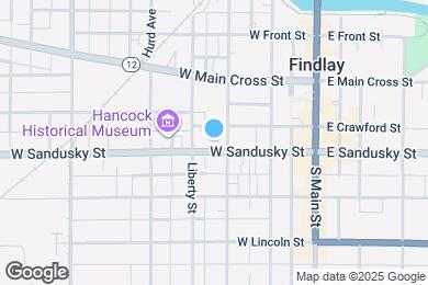 Map image of the property - 310 W Sandusky St