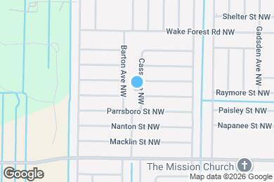 Map image of the property - 1460 Cass Ave NW