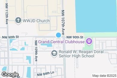Map image of the property - 8933 NW 107th Ct