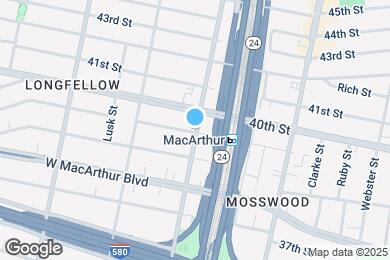 Map image of the property - 654 39th St