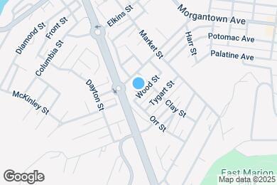 Map image of the property - 332 Wood St