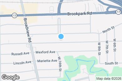 Map image of the property - 1510 Tuxedo Ave