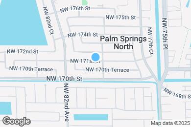 Map image of the property - 7920 NW 171st St