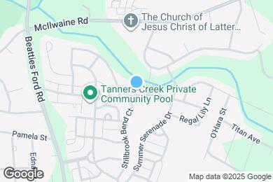 Map image of the property - 7033 Tanners Creek Dr