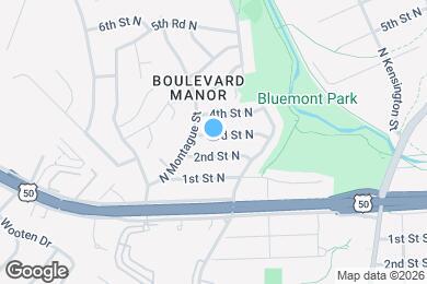 Map image of the property - 5936 3rd St N