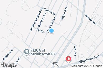 Map image of the property - 140 Highland Ave
