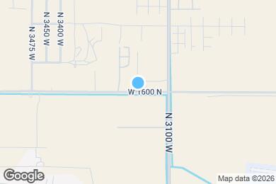 Map image of the property - 3199 W 1625 N