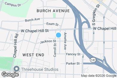 Map image of the property - 616 S Buchanan Blvd