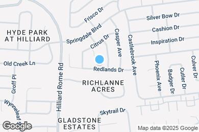 Map image of the property - 5232 Redlands Dr