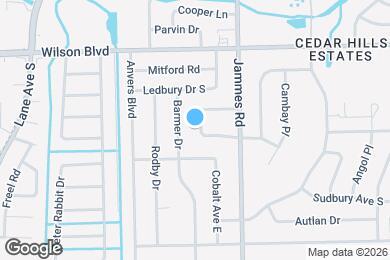 Map image of the property - 3740 W Ballejo Ct