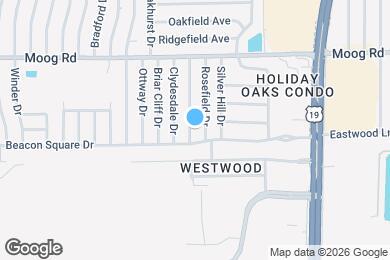 Map image of the property - 3300 Thorny Ridge Dr