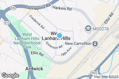 Map image of the property - 7757 Frederick Ct