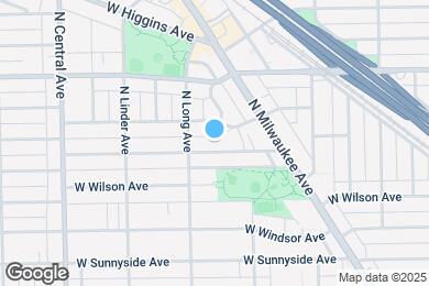 Map image of the property - 5334 W Leland Ave