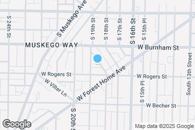 Map image of the property - 1961 S Congo Ave