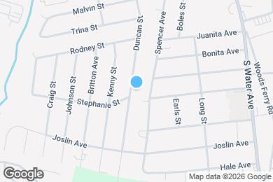 Map image of the property - 840 Duncan St