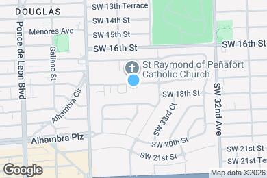 Map image of the property - 3538 SW 17th St