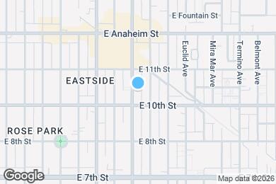 Map image of the property - 1032 Redondo Ave