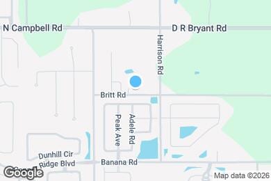 Map image of the property - 2545 Britt Rd