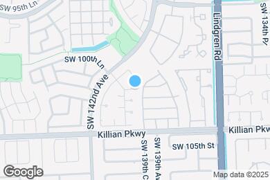 Map image of the property - 10025 SW 139th Pl