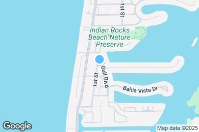Map image of the property - 812 E Gulf Blvd