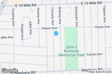 Map image of the property - 24646 Tuscany Ave