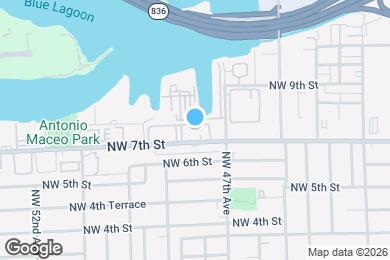 Map image of the property - 4725 NW 7th St