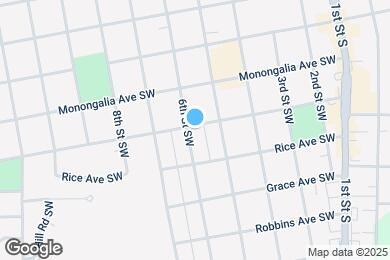Map image of the property - 519 Kandiyohi Ave SW
