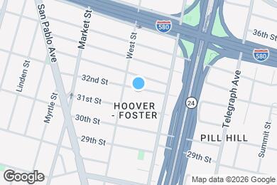 Map image of the property - 711 32nd St