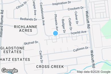 Map image of the property - 5122 Singleton Dr