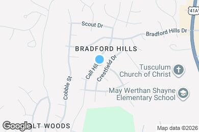 Map image of the property - 2745 Call Hill Rd