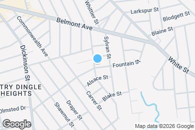 Map image of the property - 87 Woodlawn St