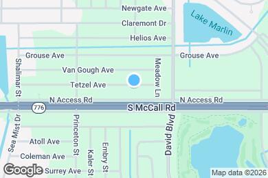 Map image of the property - 12193 Tetzel Ave