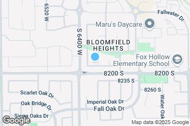 Map image of the property - 8156 S Bear Lake Ct