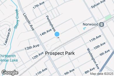 Map image of the property - 700 13th Ave