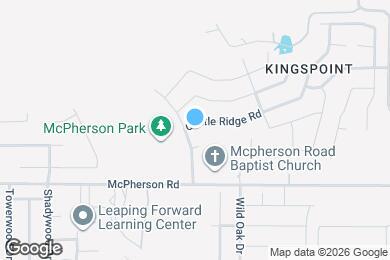 Map image of the property - 1304 Castle Ridge Rd