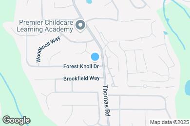 Map image of the property - 9512 Forest Knoll Dr