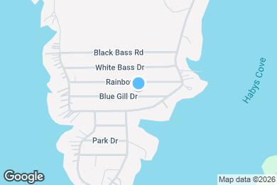 Map image of the property - 198 Blue Gill Dr