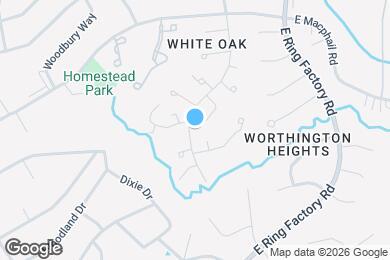 Map image of the property - 1001 Jackson Blvd