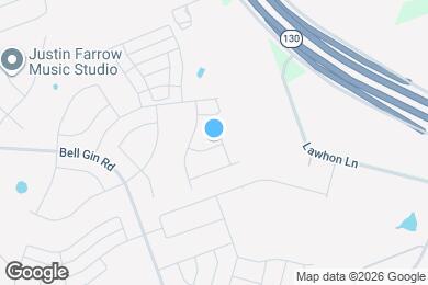 Map image of the property - 3521 Stride Ln