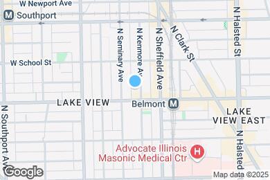 Map image of the property - 3212 N Kenmore Ave