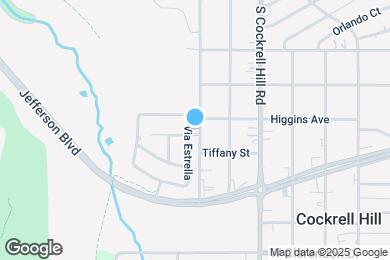 Map image of the property - 646 Via Estrella