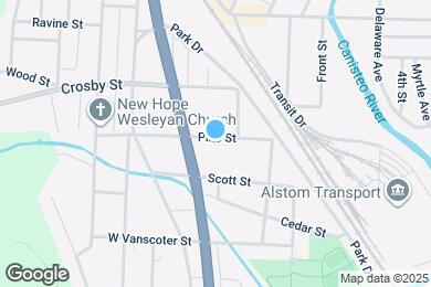 Map image of the property - 45 Pine St