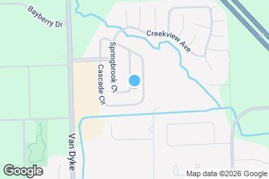 Map image of the property - 11960 Springbrook Ct