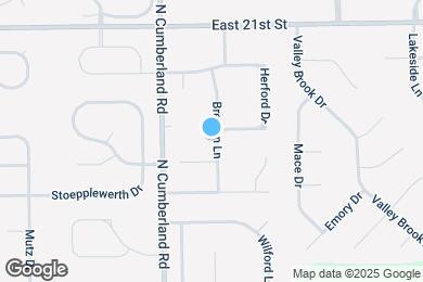 Map image of the property - 1850 Breman Ln