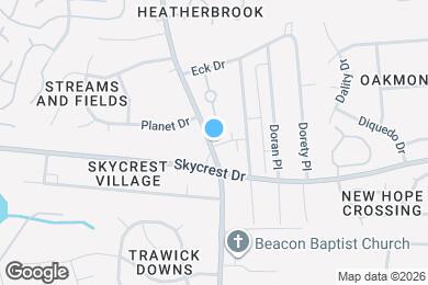 Map image of the property - 3611 Elm Grove Ln